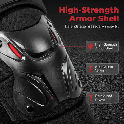 ⏳Limited-time 50% off💥 Motorcycle Knee & Elbow Guard Set