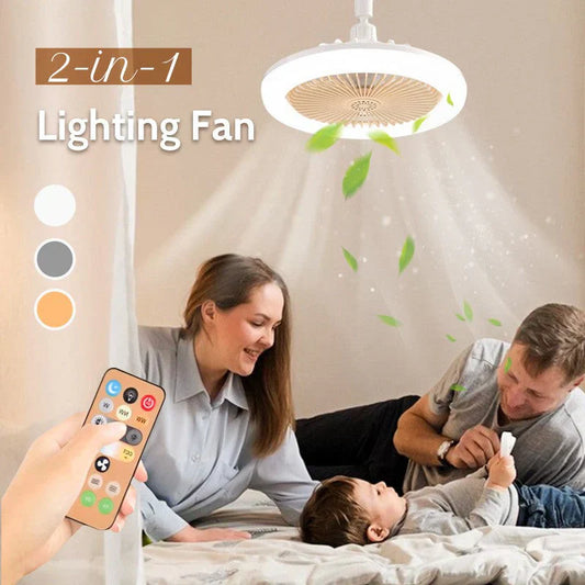 💡 LIMITED-TIME 40% OFF! ✨ LED Ceiling Fan with Remote – Quiet, 3 Lights, Energy Saving 🌀