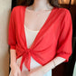 ⏳TIME-LIMITED SPECIAL ONLY $18.99!⏰👚 60% OFF NOW! ⏳ Women's Chiffon Tie-Front Top – Summer layering essential – Lightweight, breathable & perfect for beach or brunch 🌸