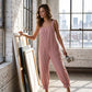 🎁New Arrival 50% OFF💥Women's Casual Striped Spaghetti Strap Jumpsuit