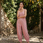 🎁New Arrival 50% OFF💥Women's Casual Striped Spaghetti Strap Jumpsuit