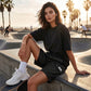 🆕✨👖 2026 New Arrival! Women's Elastic Waist Drawstring Cargo Shorts