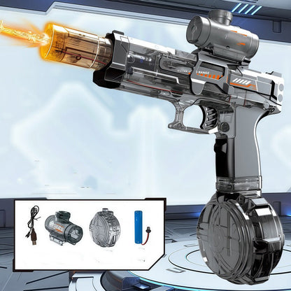 💐 50% OFF FLASH SALE! High-Capacity Electric Water Blaster – Rapid-Fire, Long-Range & Perfect for Garden Fun, Beach Days & Pool Parties 🔫💦 【Limited Time】✨