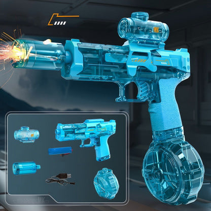 💐 50% OFF FLASH SALE! High-Capacity Electric Water Blaster – Rapid-Fire, Long-Range & Perfect for Garden Fun, Beach Days & Pool Parties 🔫💦 【Limited Time】✨
