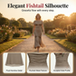 💖New Arrival💖 Women's Off-Shoulder Top & Fishtail Skirt Outfit Set