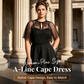 📢📢50% OFF !! ⏰Women's Plus-Size A-Line Cape Dress