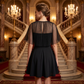 📢📢50% OFF !! ⏰Women's Plus-Size A-Line Cape Dress