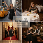 📢📢50% OFF !! ⏰Women's Plus-Size A-Line Cape Dress