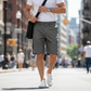 📢📢40% OFF !! ⏰Men's Cargo Shorts – Elastic Waist, Multi-Pocket, Durable 🍁