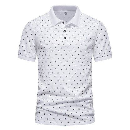 🎨 Men's Casual Printed Pattern Tee | Short Sleeve Daily Shirt