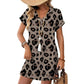 ☀️👗Women's Summer Casual V-Neck T-Shirt Dress | Soft Short Sleeve Loose Daily Sundress