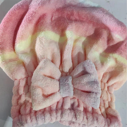 💧🧖Super Absorbent Hair Towel Wrap｜Schnelltrocknende Mikrofaser Haarturban Duschhaube