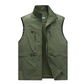 👷‍♂️💨Men's Breathable Mesh-Lined Work Vest | Multiple Pockets Utility Working Waistcoat