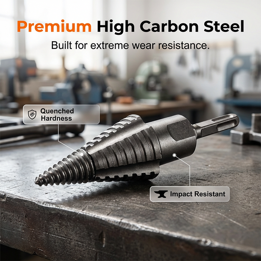 🔥While Supplies Last 50% OFF!🎉 Heavy-Duty Firewood Splitting Drill Bit Set