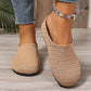 👡 50% OFF NOW! 🌬️ Women's Breathable Knit Slip-On Mules – Lightweight & cushioned – Easy on/off, perfect for casual days or quick errands – airy and comfy 🌸