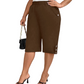 📢📢50% OFF !! ⏰Women's Casual Comfortable Elastic Waist Capri Pants