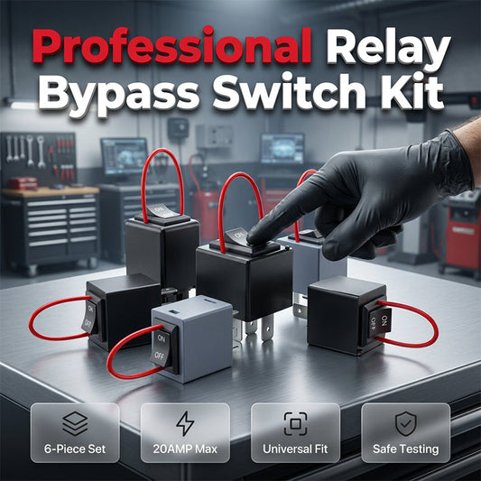 🛠️🚙⚡Automotive Relay Tester and Bypass Jumper Set | Universal Auto Relay Diagnostic Testing Jumper Tools for Vehicle Repair