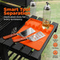 🍳🔥Non-Stick Heat Resistant Silicone Grill Mat, Reusable Grill Pad for Grill Side Shelf Prep Station