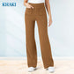 👖✨Women's High Stretch Soft Comfortable Daily Casual Trousers, Loose Fit Elastic Waist Casual Pants