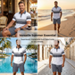 ✨Men’s 2Pcs Shirt Shorts Matching Set🌴Summer Casual Outfit