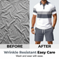✨Men’s 2Pcs Shirt Shorts Matching Set🌴Summer Casual Outfit