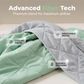 💤❄️ Solid Color Lightweight Cooling Summer Comforter ☁️ Ultra Soft Breathable Thin Cool Bed Quilt Perfect for Hot Summer Nights Bedroom Decor