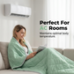 💤❄️ Solid Color Lightweight Cooling Summer Comforter ☁️ Ultra Soft Breathable Thin Cool Bed Quilt Perfect for Hot Summer Nights Bedroom Decor