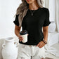 📢📢40% OFF !! ⏰Women's Elegant Ruffle Sleeve Summer Top
