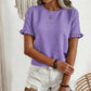 📢📢40% OFF !! ⏰Women's Elegant Ruffle Sleeve Summer Top