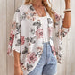 📢📢50% OFF !! ⏰Women's Floral Print Loose Fit Cover Up Top
