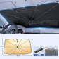 ☀️🚗 Bendable Car Windshield Sunshade Umbrella ☂️ Foldable UV Block Heat Insulation Car Front Window Sun Shield