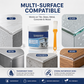 🛡️Transparent Waterproof Sealant with Built‑in Brush, Quick Repair Leak‑Proof Coating