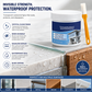 🛡️Transparent Waterproof Sealant with Built‑in Brush, Quick Repair Leak‑Proof Coating