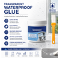 🛡️Transparent Waterproof Sealant with Built‑in Brush, Quick Repair Leak‑Proof Coating