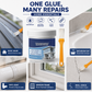 🛡️Transparent Waterproof Sealant with Built‑in Brush, Quick Repair Leak‑Proof Coating