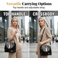 🐊✨Glossy Crocodile Pattern Women's Handbag💃 Trendy Fashion Ladies Shoulder Purse