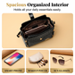 🐊✨Glossy Crocodile Pattern Women's Handbag💃 Trendy Fashion Ladies Shoulder Purse