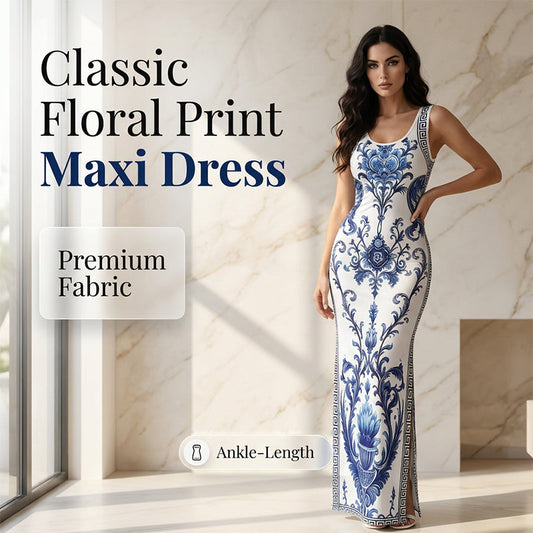 2026 New Arrivals 50% OFF💥Bodycon Maxi Dress – Slit Hem & Breathable Fit