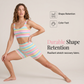 🌈Women Rainbow Stripe Tank & Shorts Set ✨Summer Two Piece Outfit