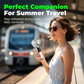 ❄️🔥 Portable Foldable Handheld Fan Built-in Semiconductor Cooling Plate | Cool Mini Fan for Travel Outdoor Daily Use