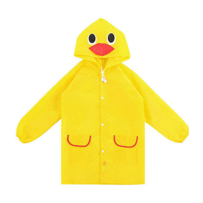 🐸 50% OFF! Kids Frog-Style Rain Poncho ☔– Waterproof, Lightweight & Backpack-Friendly