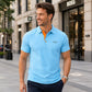 🎉 LIMITED TIME 50% OFF! 👕 Men's Breathable Short Sleeve T-Shirt – 58K+ Sold! Contrast Placket Design & High-Stretch Comfort 💨