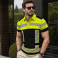 🦺 2026 Sale — Over 102,000 Sold!🔥 Men's High Visibility Reflective Shirt – Athletic Fit Cut 🚧