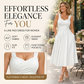 👗✨Women's Elegant V-Neck Dress with Convenient Side Pockets