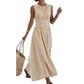 🏖️New Summer Collection –⏰️Limited Time 50% OFF💐👗✨Women Casual Striped Maxi Dress Sleeveless🎀