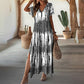 🌺Summer Hot Sale 50% OFF💐Women’s Causal V-Neck Gradient Dress