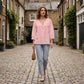 👚✨Women's Casual V-Neck 3/4 Sleeve Daily Basic Top