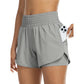 🎉 50% OFF! ⏰ 2-in-1 Yoga Shorts – Tummy Control, No-Chafe Freedom ✨