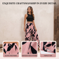 🌸👖 Women's Printed High-Waisted Wide-Leg Pants