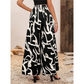 🌸👖 Women's Printed High-Waisted Wide-Leg Pants
